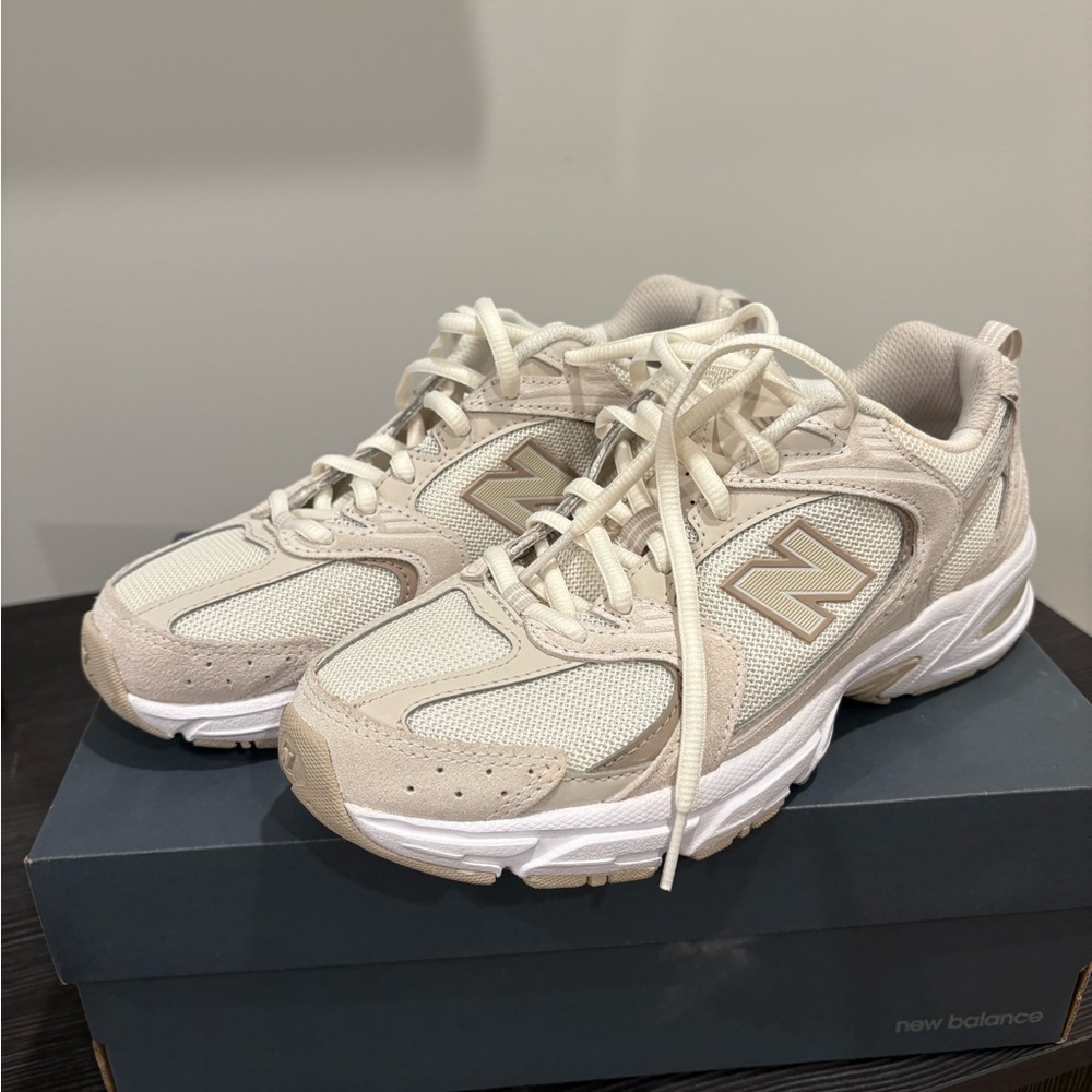 New Balance Off-White Athletic Shoes